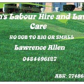 Photo: Allen's Labour Hire and Lawn Care
